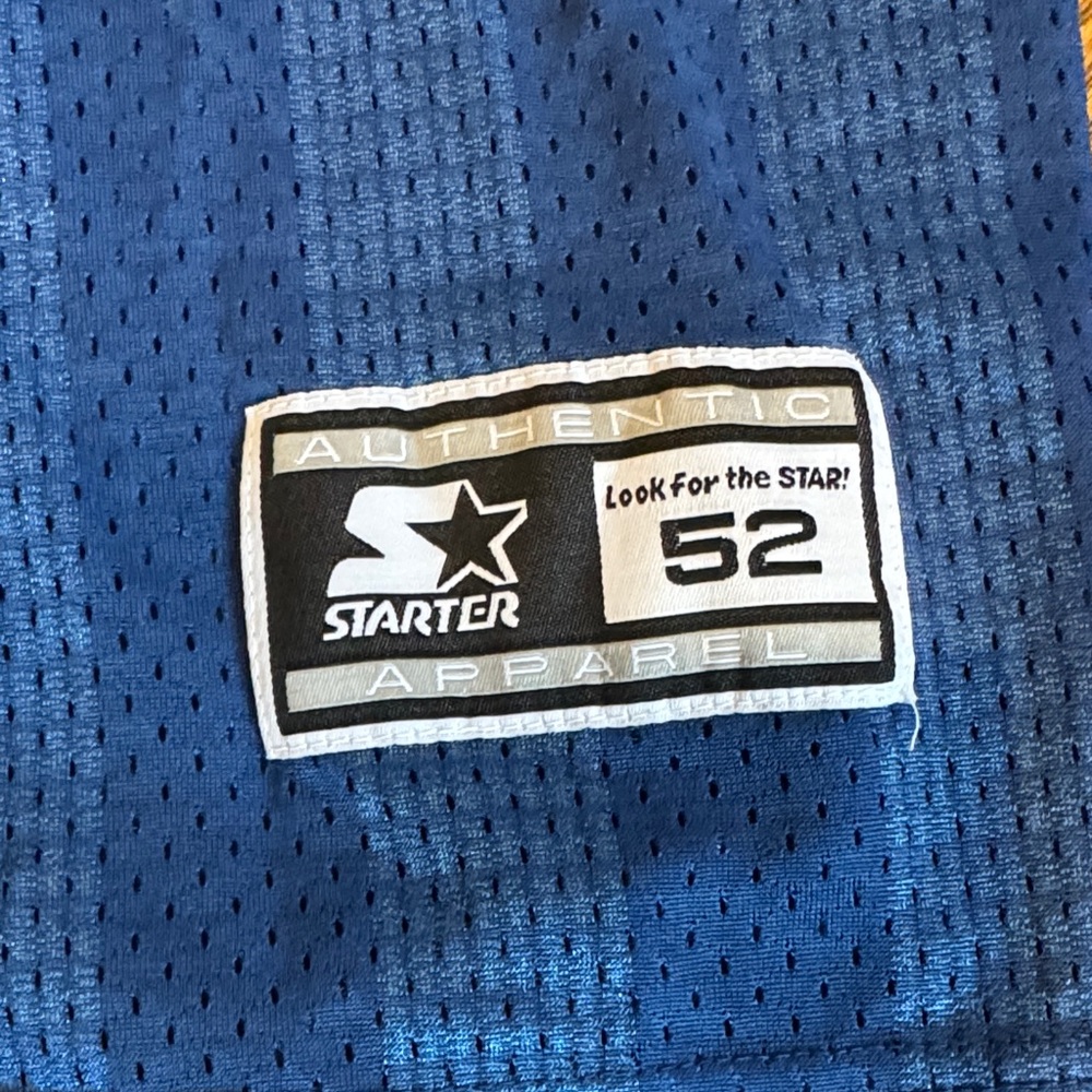 Starter Blue Mesh Athletic Jersey Patch - image 2